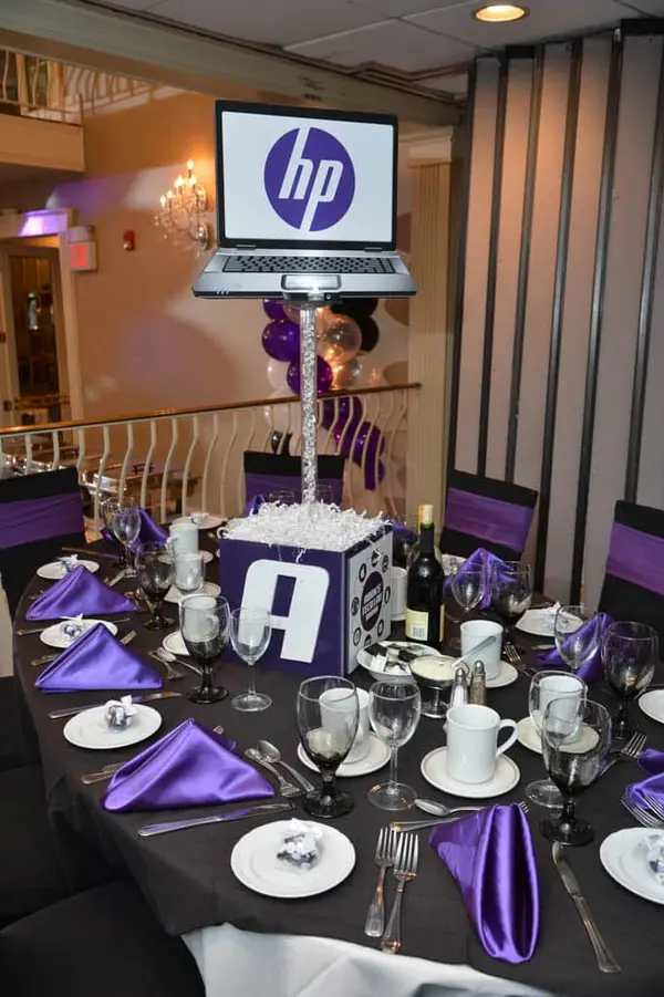 Technology Themed Centerpiece