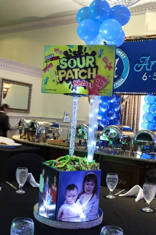 Candy Themed Centerpiece