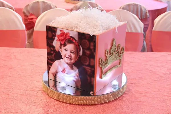 Christening Photo Cube
