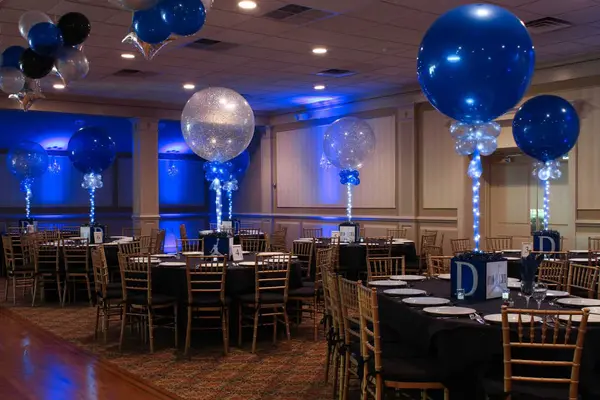 Bar Mitzvah Cube Centerpieces