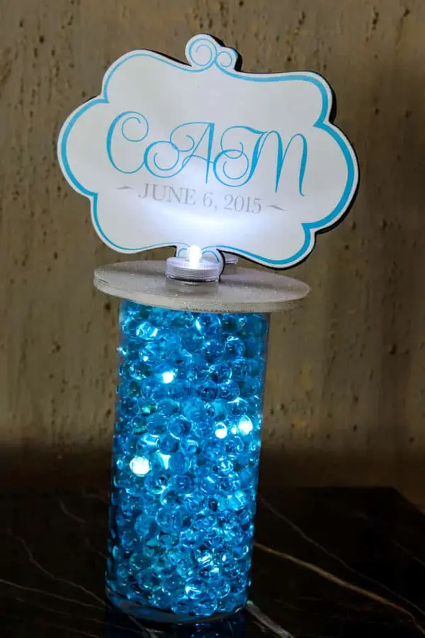 LED Hightop Centerpiece