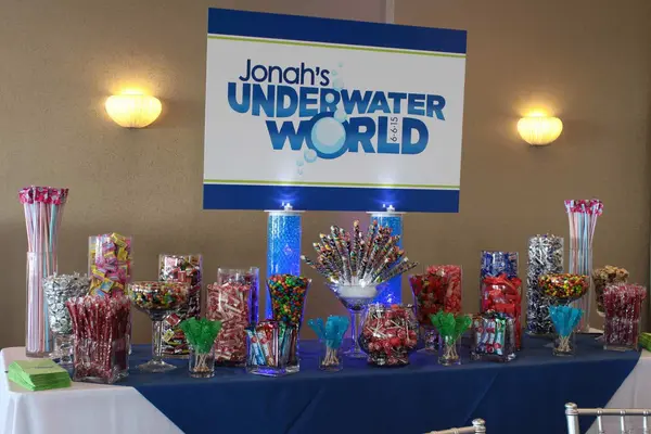 Bar Mitzvah Candy Bar Display