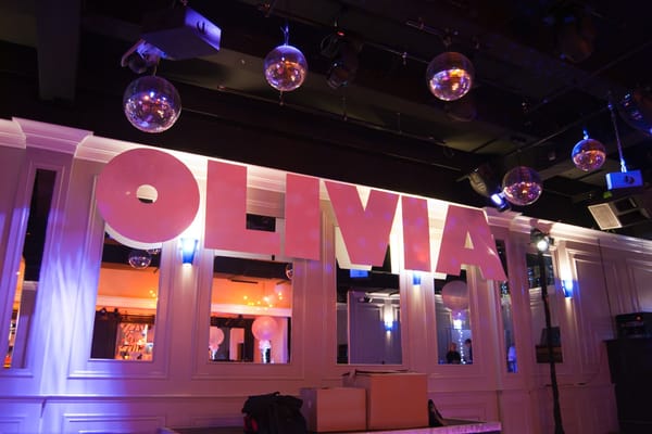 3D Name Backdrop