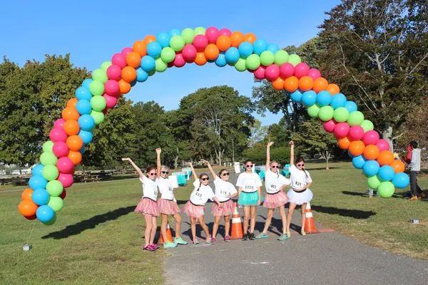 5k Run Balloon Arch
