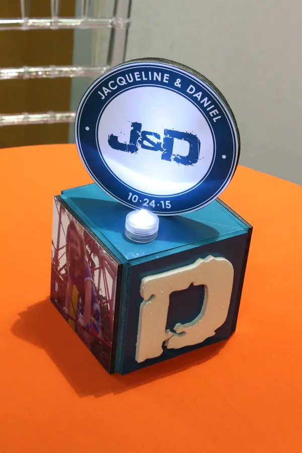 Mini Cube Centerpiece