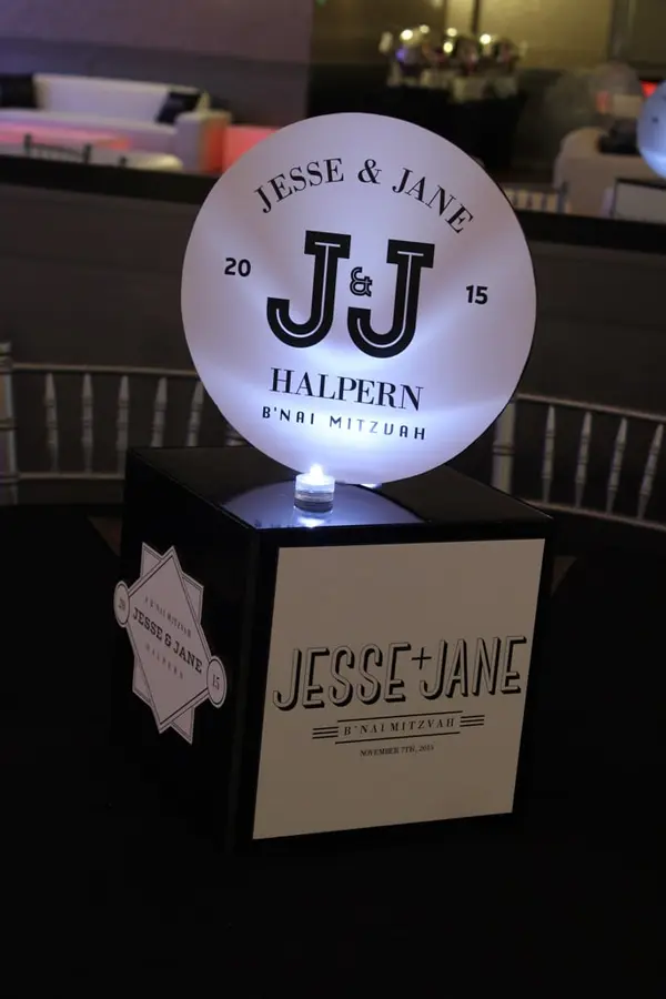 Mini Cube Centerpiece