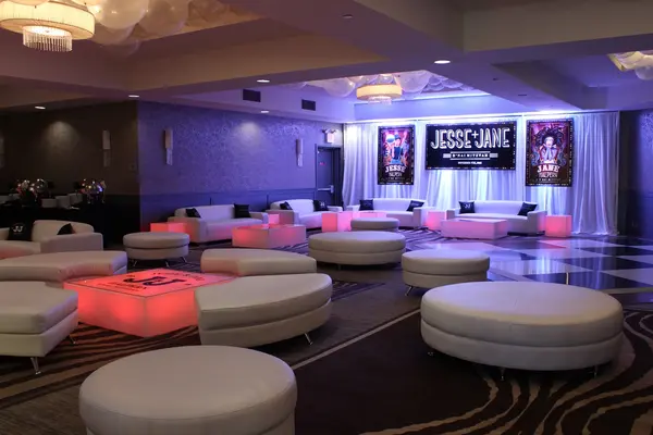 Bnai Mitzvah Lounge Decor