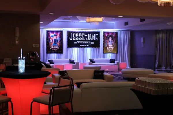 Bnai Mitzvah Lounge Decor