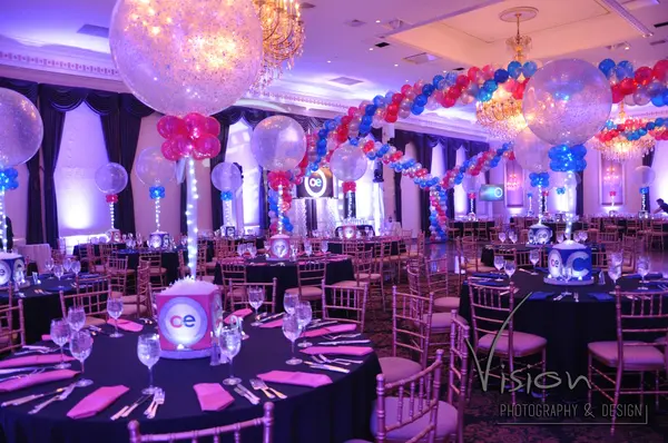 Hot Pink and Royal Blue Bnai Mitzvah