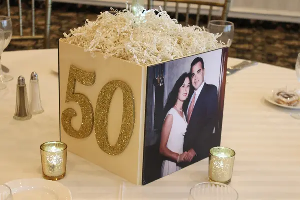 50th Anniversary Photo Cube