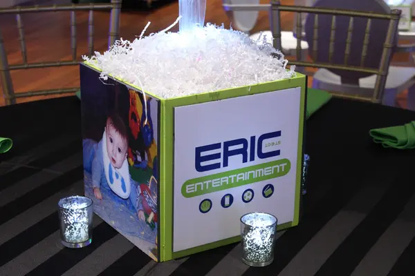 Photo Cube Centerpiece
