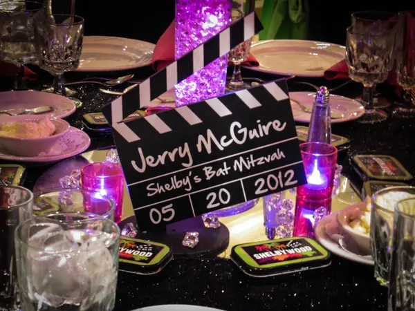 Clapboard Table Sign