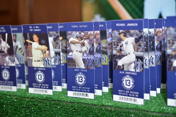 Yankee Tickets Place Cards