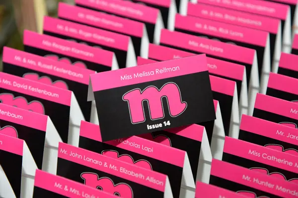 Bat Mitzvah Logo Place Cards