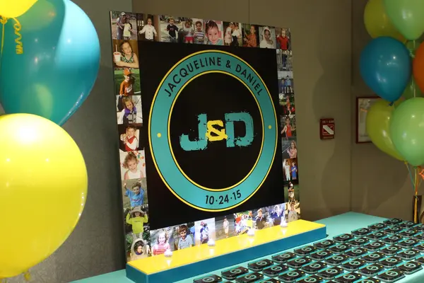 Bnai Mitzvah Seating Card Display