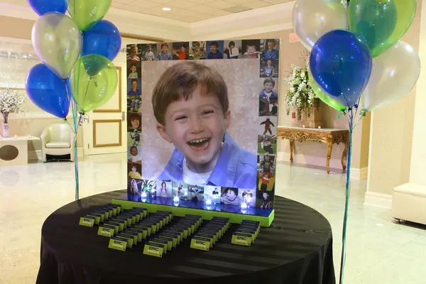 Bar Mitzvah Seating Card Display
