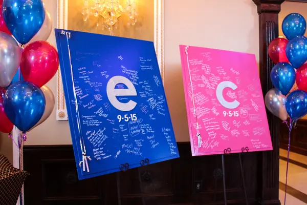 Bnai Mitzvah Sign in Boards