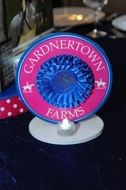 Horse Ribbon Table Sign