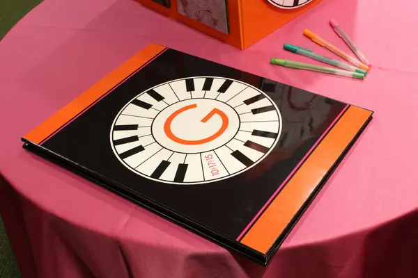Music Logo Sign in Book