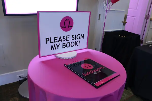 Bat Mitzvah Logo Sign in Book