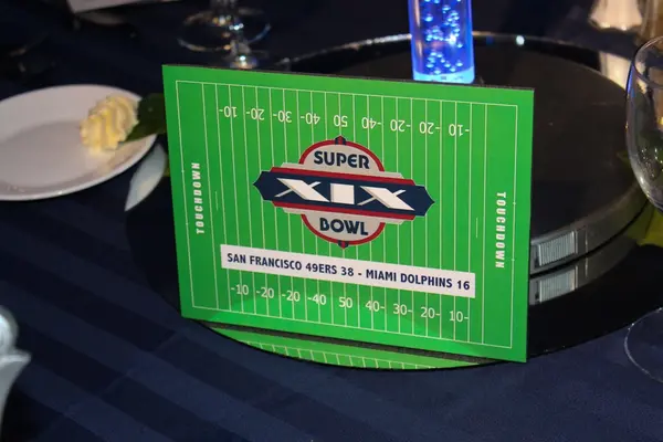 Football Table Sign