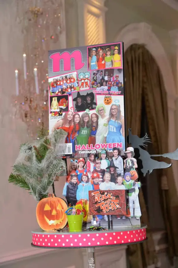 Magazine Themed Centerpiece