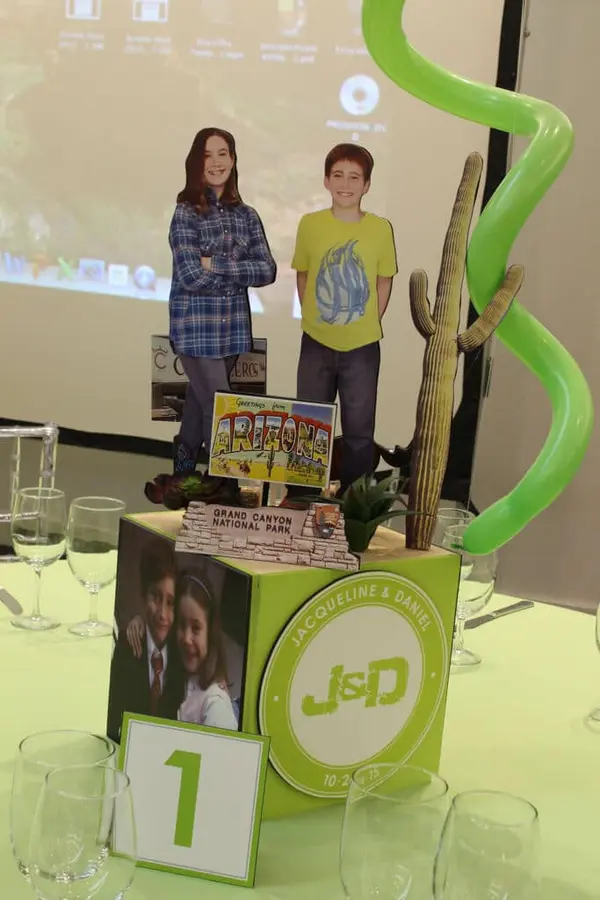Arizona Themed Centerpiece