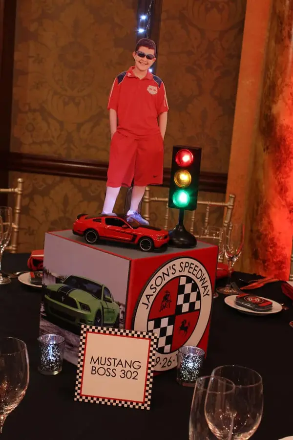 Car Themed Centerpiece