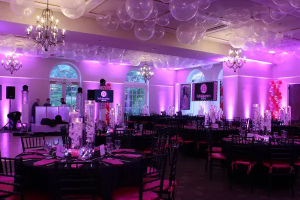 Hot Pink Uplighting
