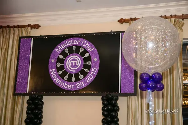 Cooking Themed Logo Backdrop