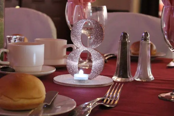 Table Number Sign