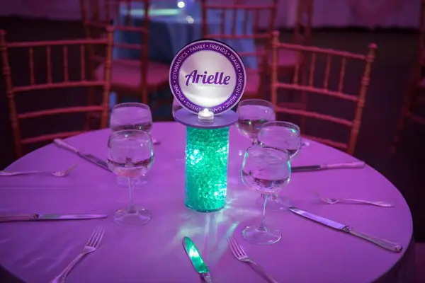 Mini Logo Centerpiece