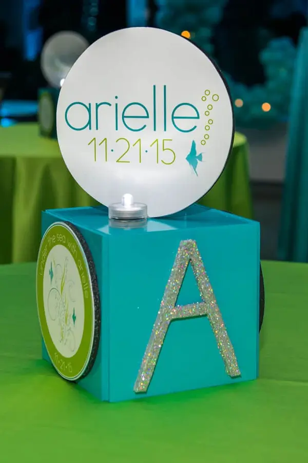 Mini Cube Centerpiece