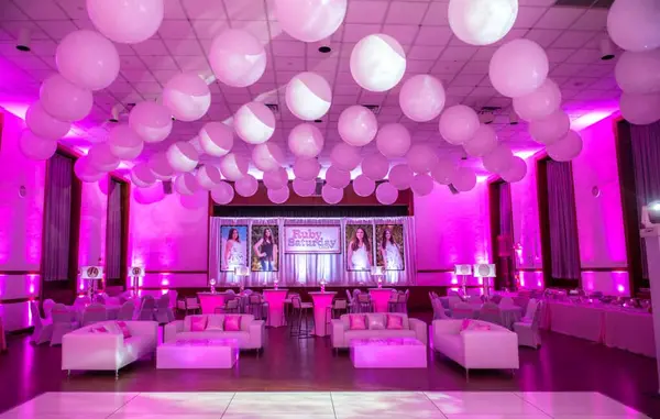 Club Themed Bat Mitzvah Lounge