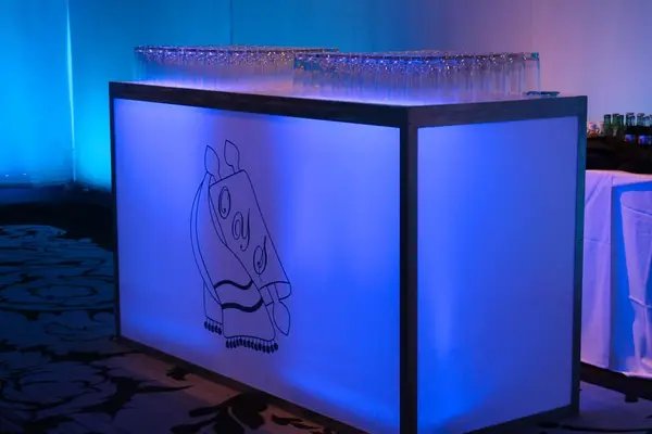 LED Bar with Logo Decal