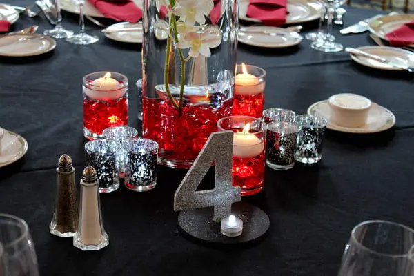 Table Number Sign