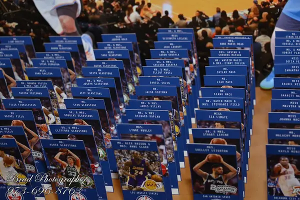 Basketball Ticket Place Cards