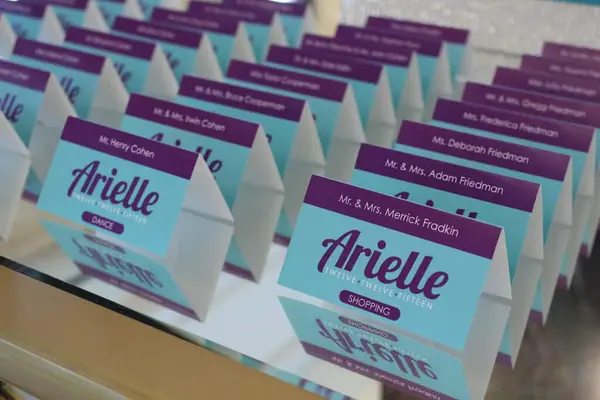 Custom Logo Place Cards