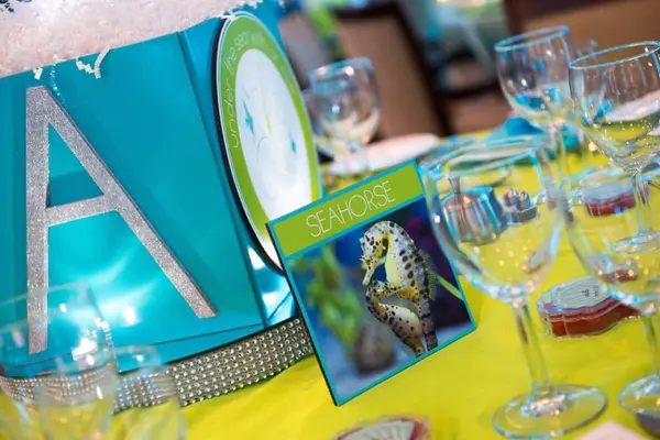 Underwater Table Sign