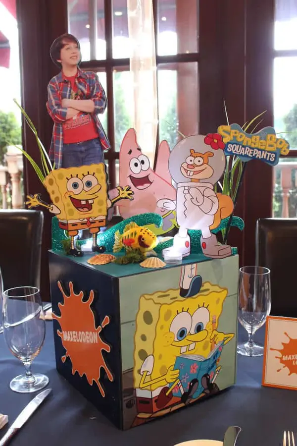Nickelodeon Themed Centerpiece