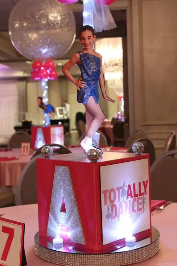 Dance Themed Centerpiece