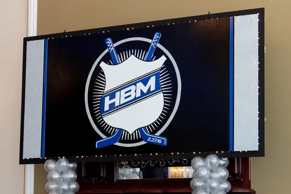 Hockey Logo Backdrop