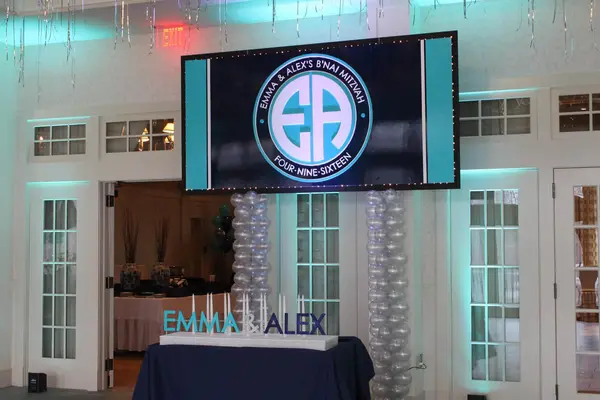 B'nai Mitzvah Logo Backdrop