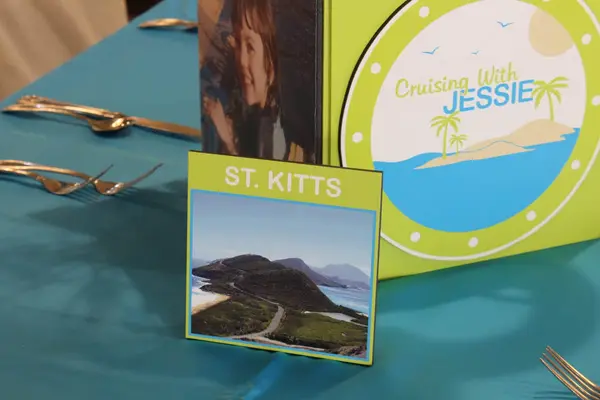 Beach Themed Table Sign