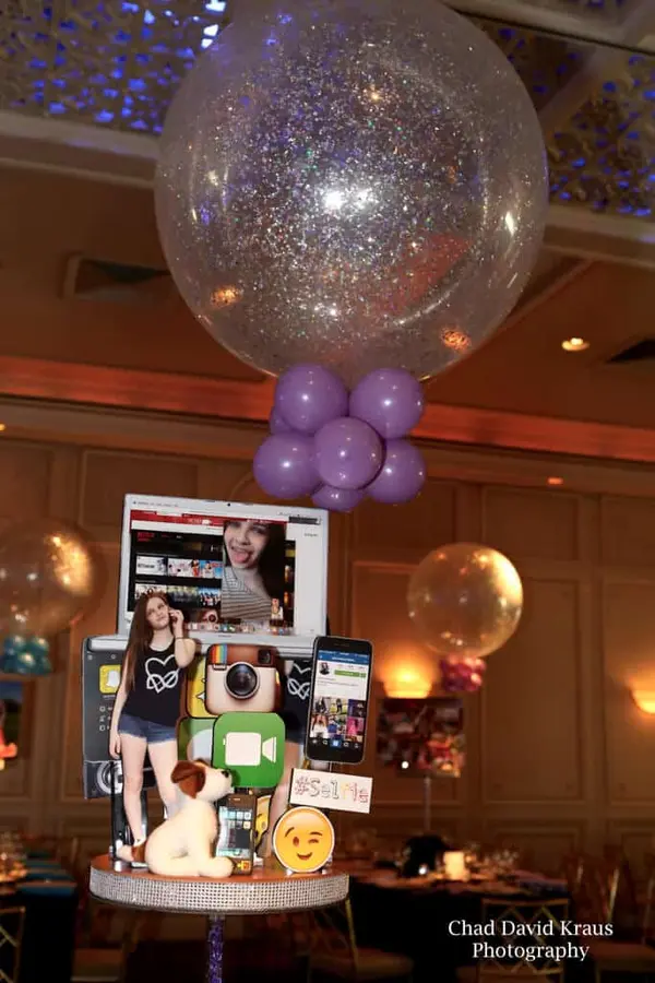 Technology Themed Diorama Centerpiece