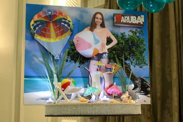 Beach Diorama Centerpiece