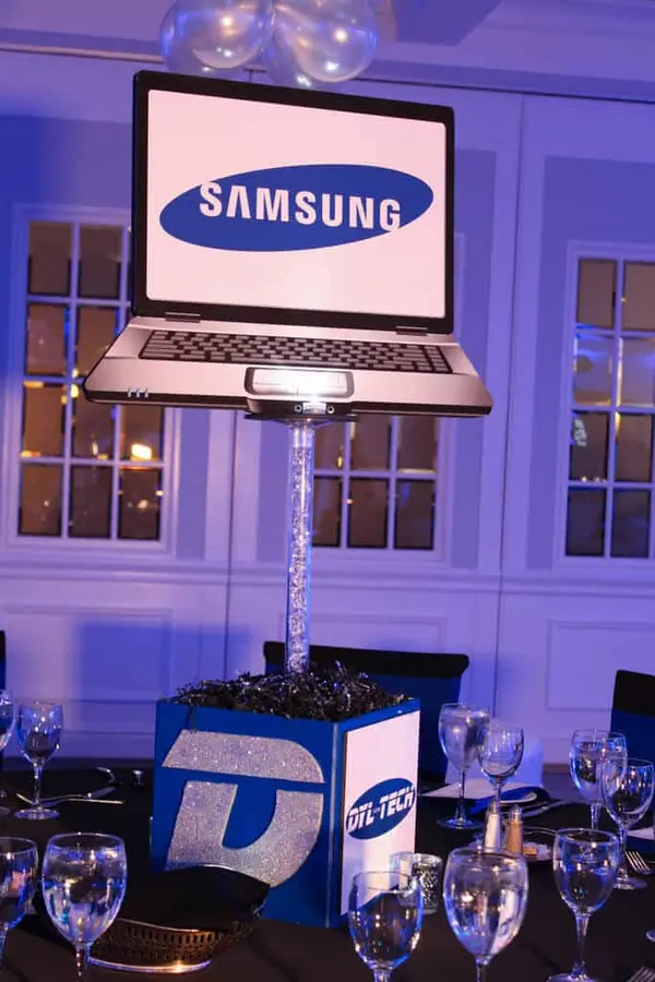 Technology Themed Centerpiece