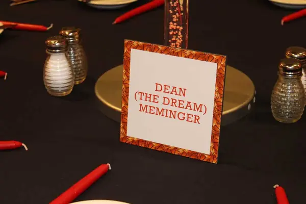 Basketball Table Sign