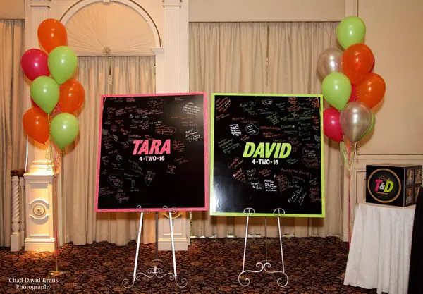 Bnai Mitzvah Sign in Boards