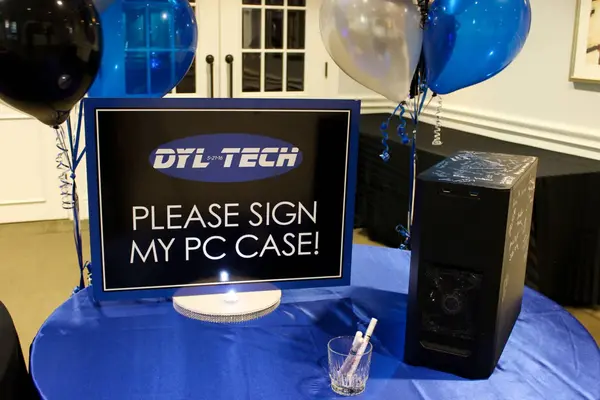 Computer Case Sign in Board